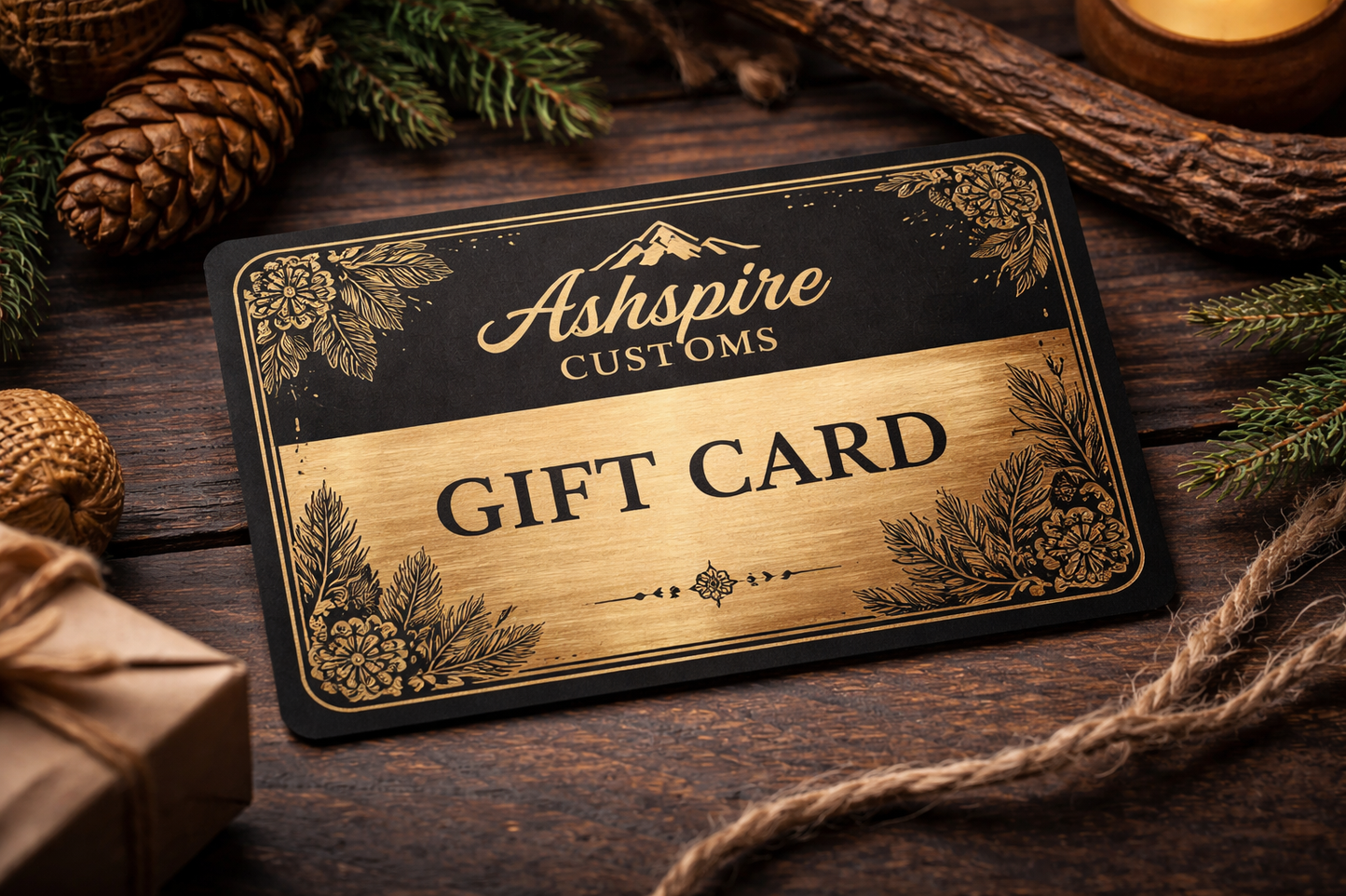 Ashspire Customs Gift Card