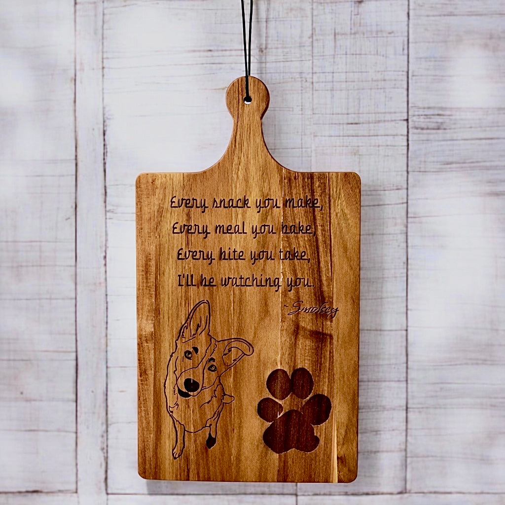 Paws & Prep Custom Cutting Board