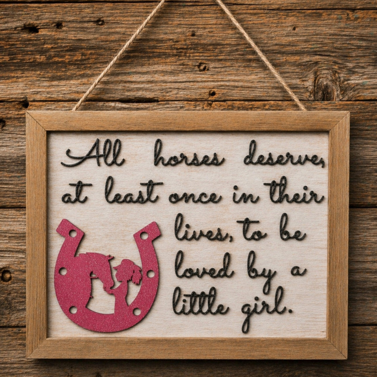 Horse Lover Sign