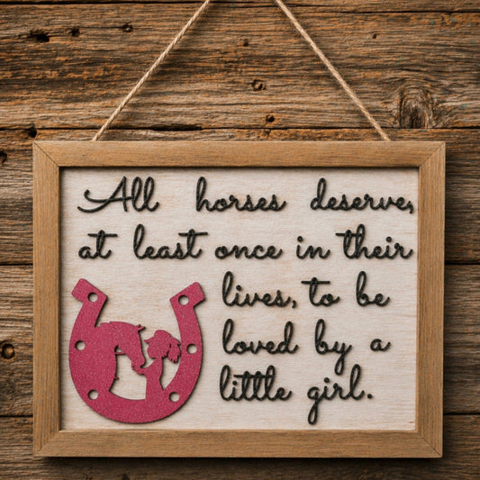 Horse Lover Sign
